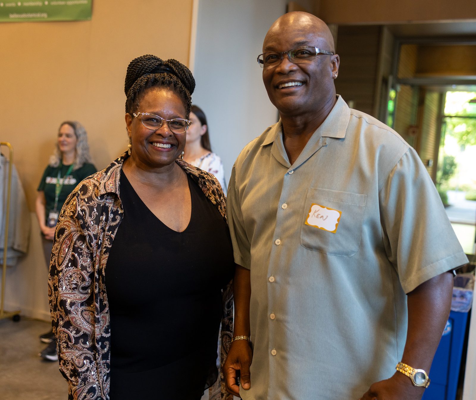 Terri Palmer and Ken Roy, Katoya's mother and cousin