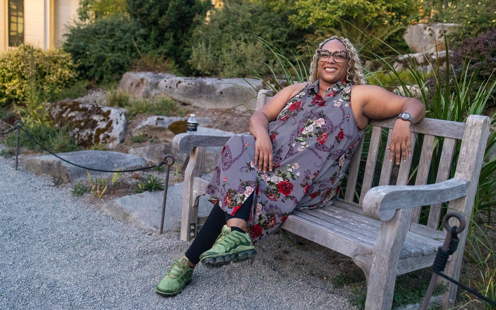 Katoya Palmer, garden side